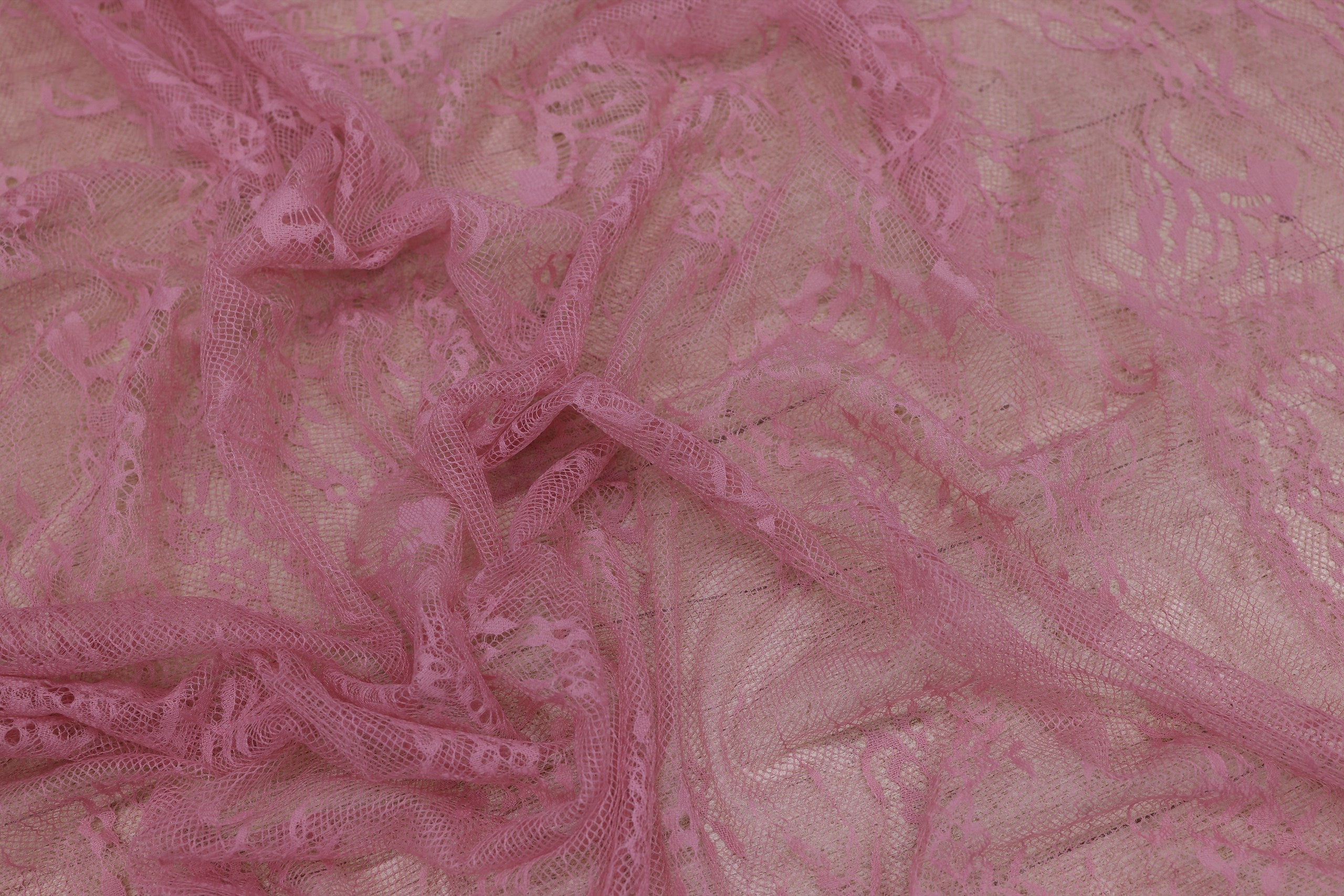 Dantela Chantilly Roz Pudra - 116-9912
