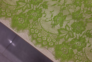Dantela Chantilly Verde - 112-657-1 A