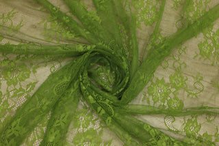 Dantela Chantilly Verde - 112-657-1 A