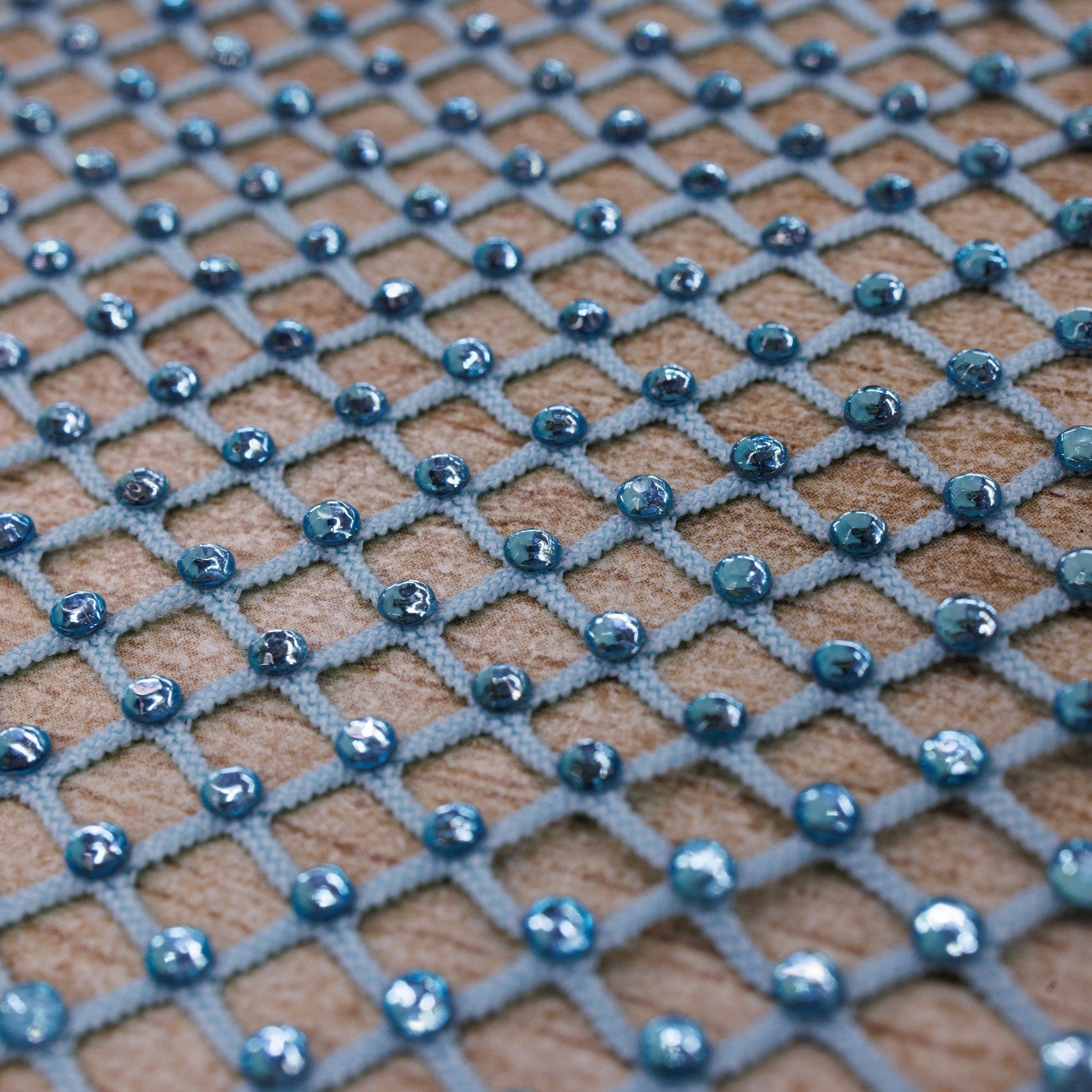 Plasa cu Strasuri - Blue