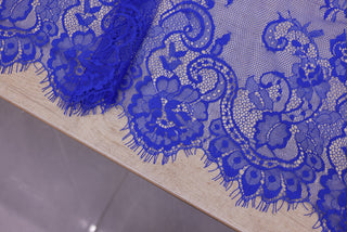 Dantela Chantilly Albastru - 130