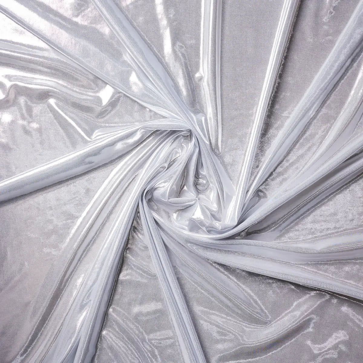 Lycra peliculizată – Argintiu metalic - Ahura