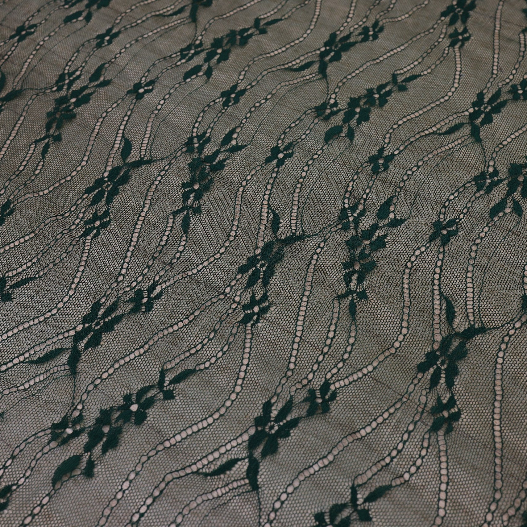 Dantela Chantilly Verde - 117
