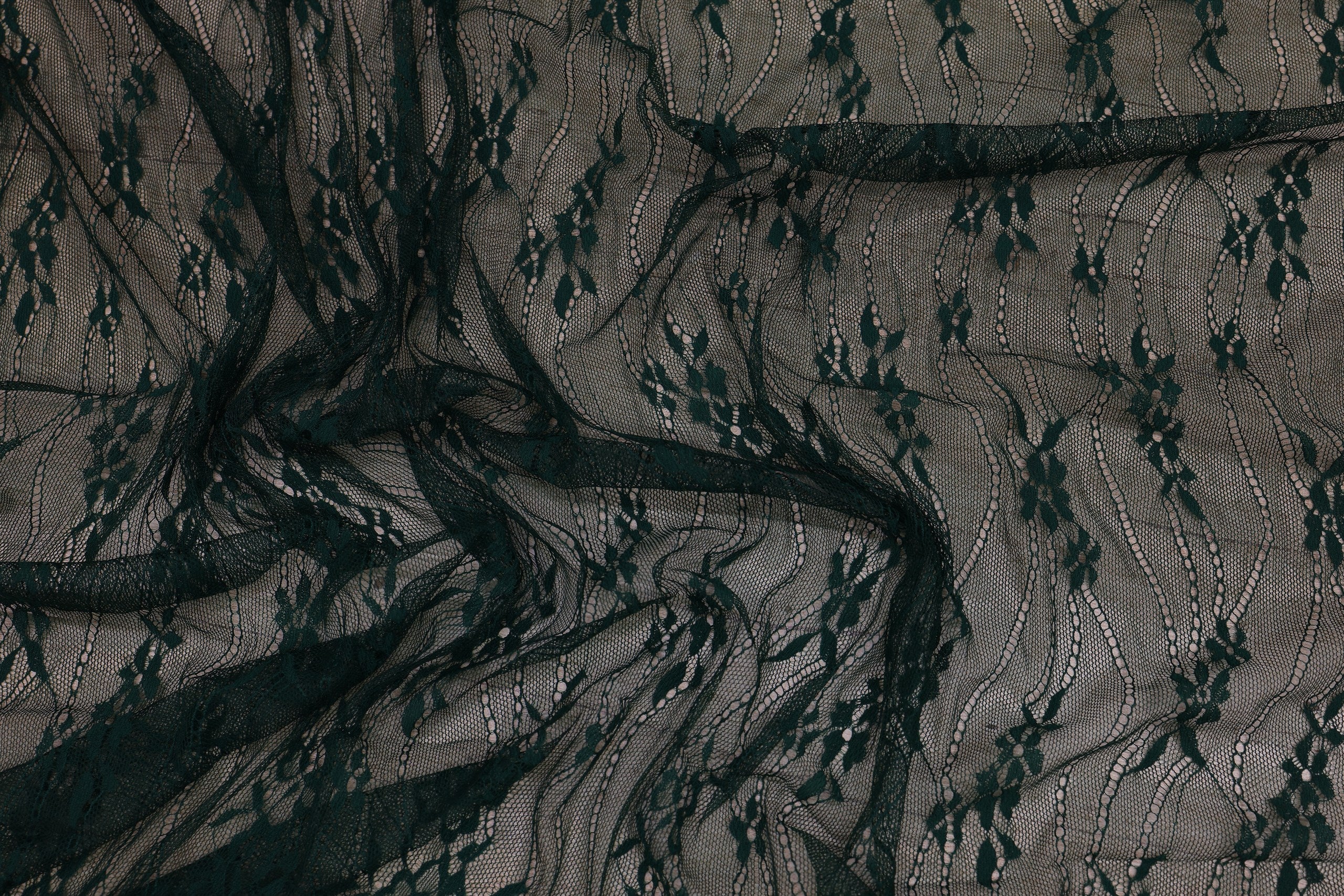 Dantela Chantilly Verde - 117