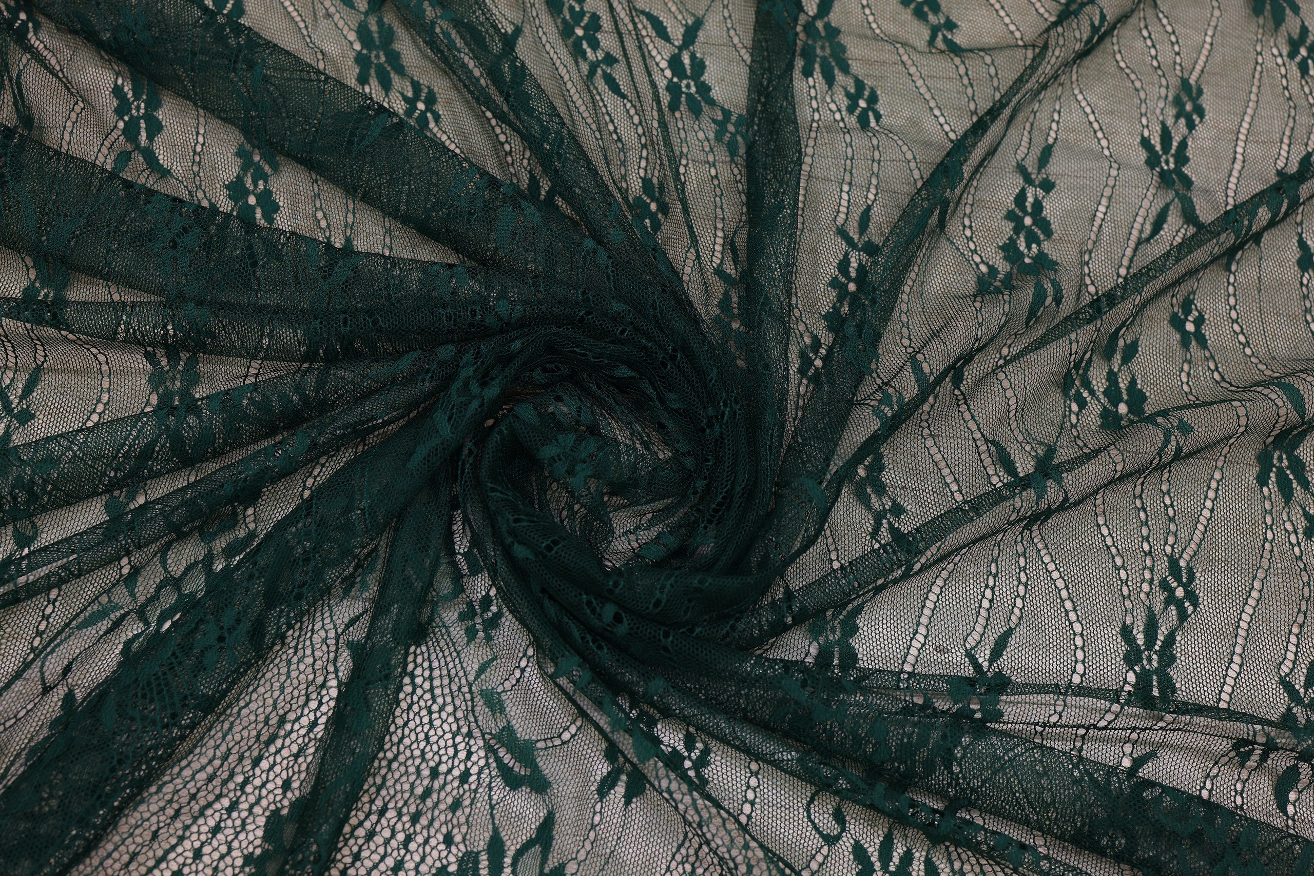 Dantela Chantilly Verde - 117