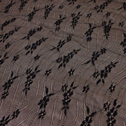 Dantela Chantilly Negru - 117