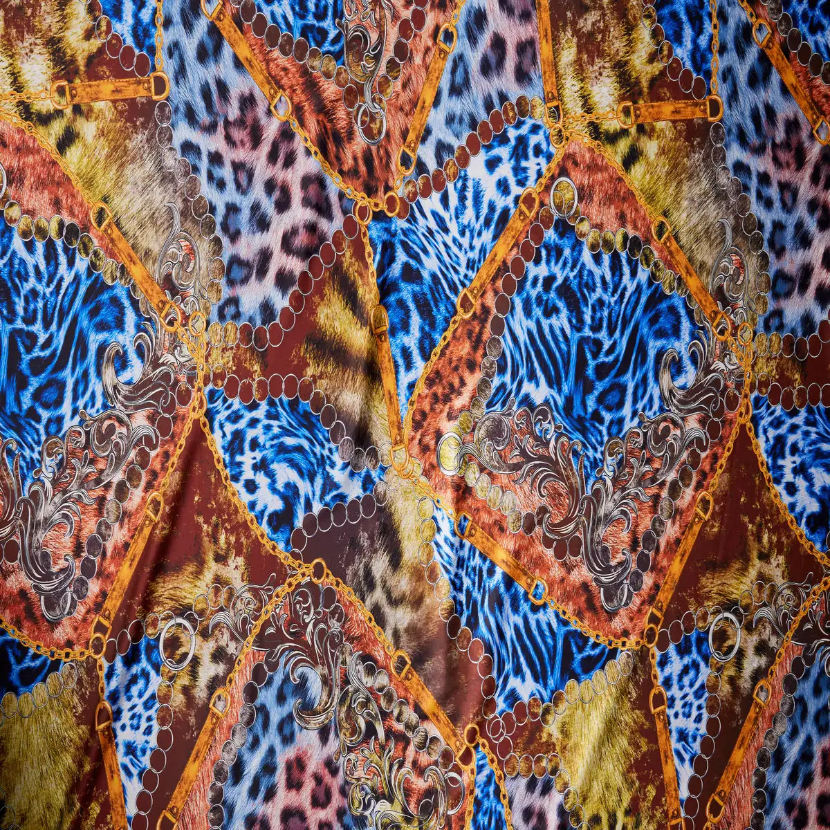 Imitatie Matase Cu Imprimeu M8 - Ahura