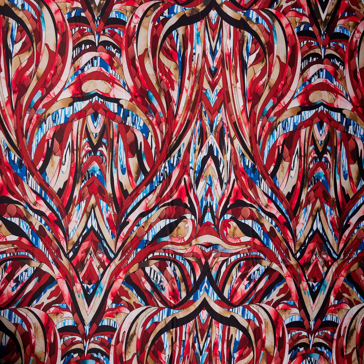 Imitatie Matase Cu Imprimeu M18 - Ahura