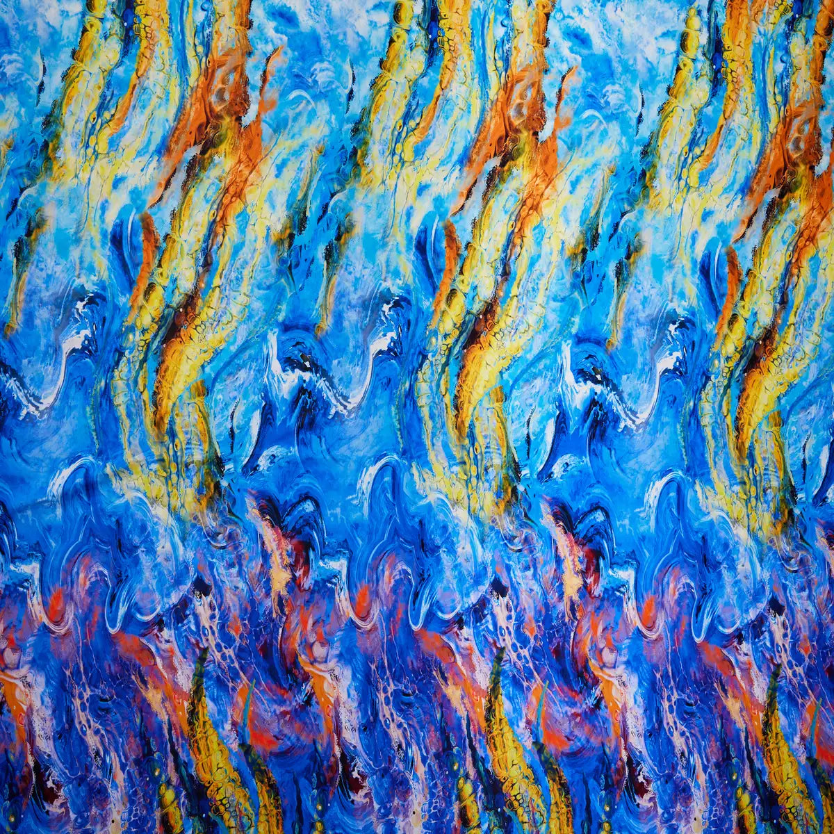 Imitatie Matase Cu Imprimeu M22 - Ahura