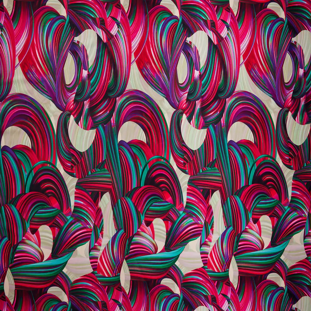 Imitatie Matase Cu Imprimeu M26 - Ahura