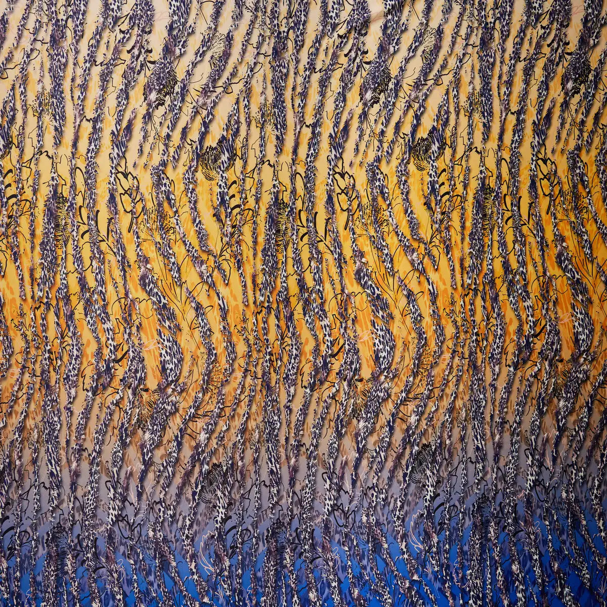 Imitatie Matase Cu Imprimeu M37 - Ahura