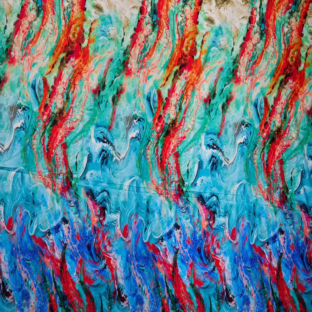 Imitatie Matase Cu Imprimeu M42 - Ahura