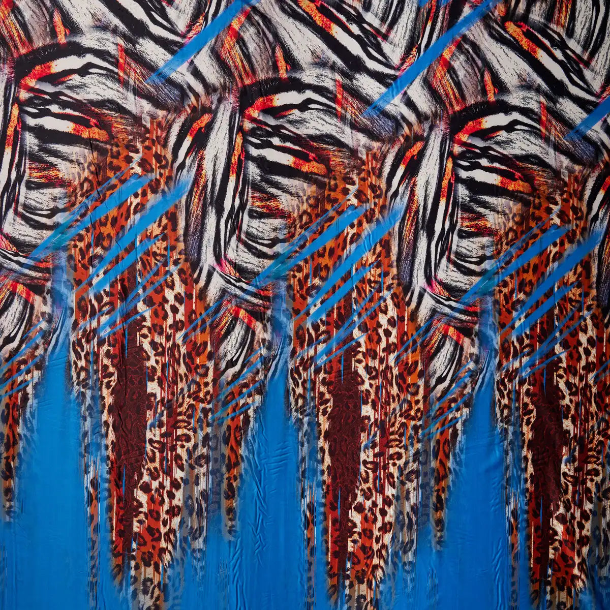 Imitatie Matase Cu Imprimeu M43 - Ahura