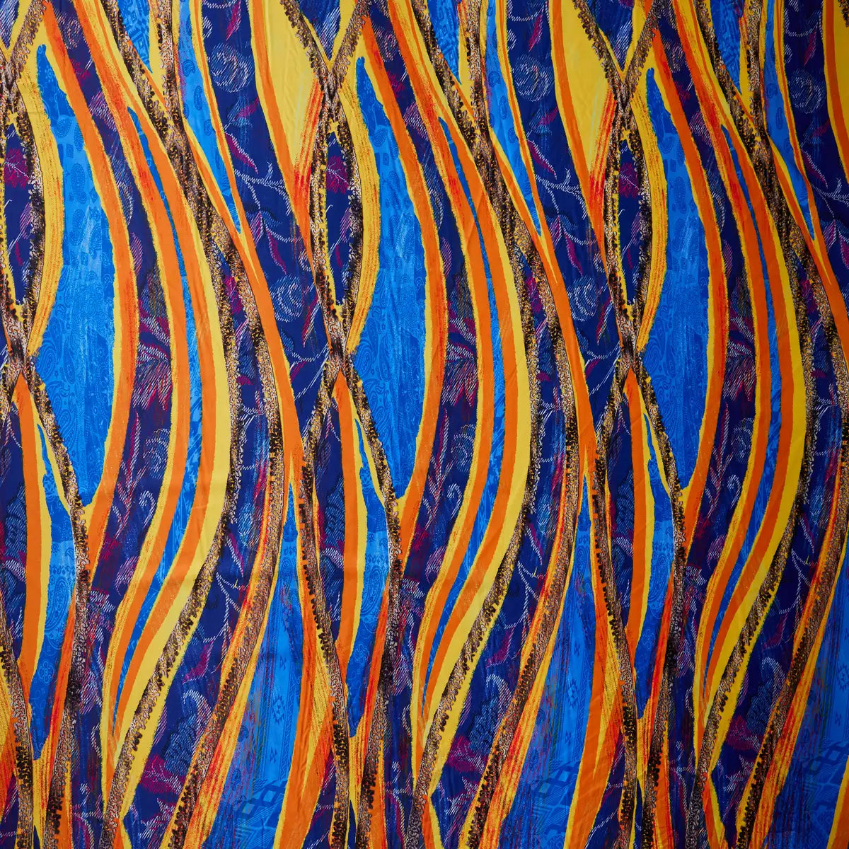 Imitatie Matase Cu Imprimeu M68 - Ahura