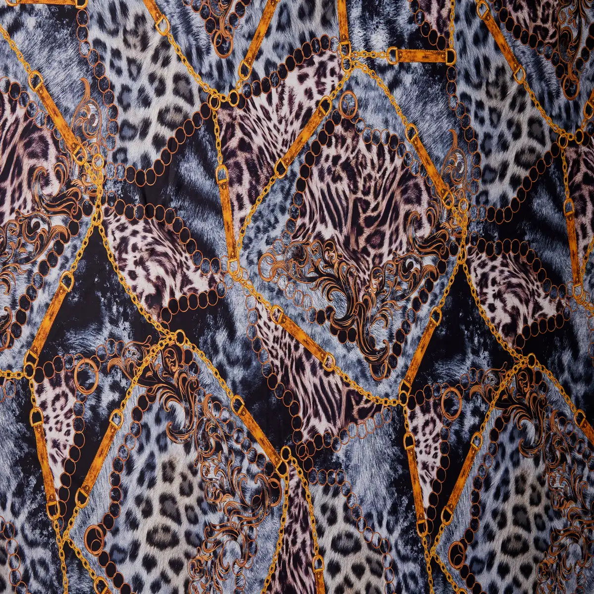 Imitatie Matase Cu Imprimeu M72 - Ahura