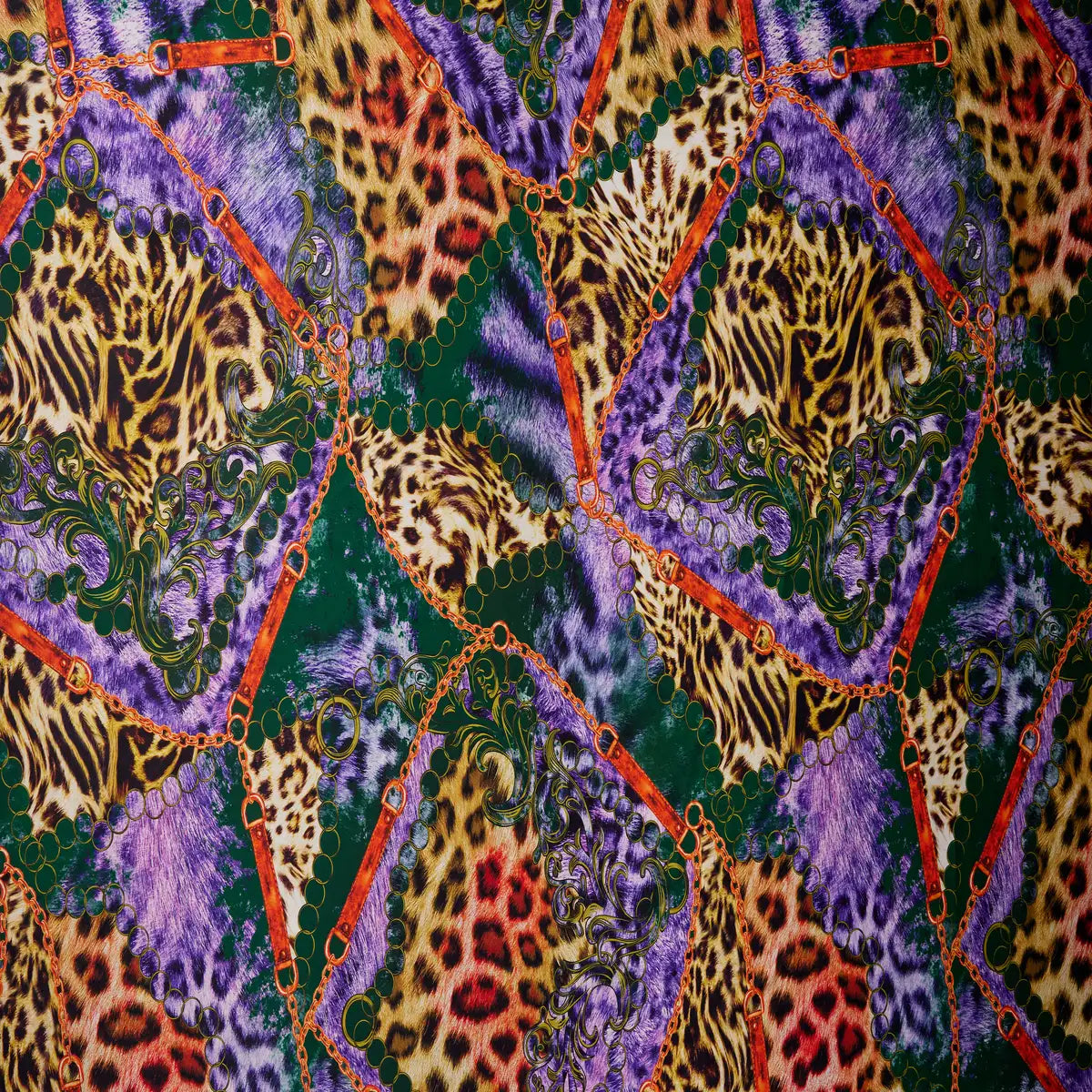 Imitatie Matase Cu Imprimeu M80 - Ahura