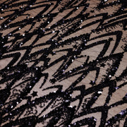 Broderie A31 Negru la metru