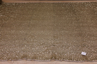 Broderie tip dantela cu margele si paiete I8 - Auriu