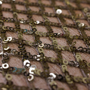 Broderie I8 Auriu la metru
