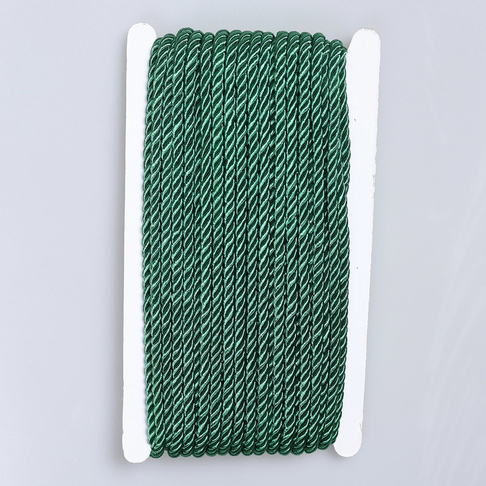 Șnur răsucit poliester 0,5 cm verde