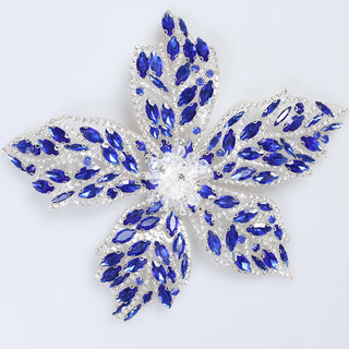 Floare Decorativa Aplicabila cu Strasuri\Cristale 18 cm - Ahura
