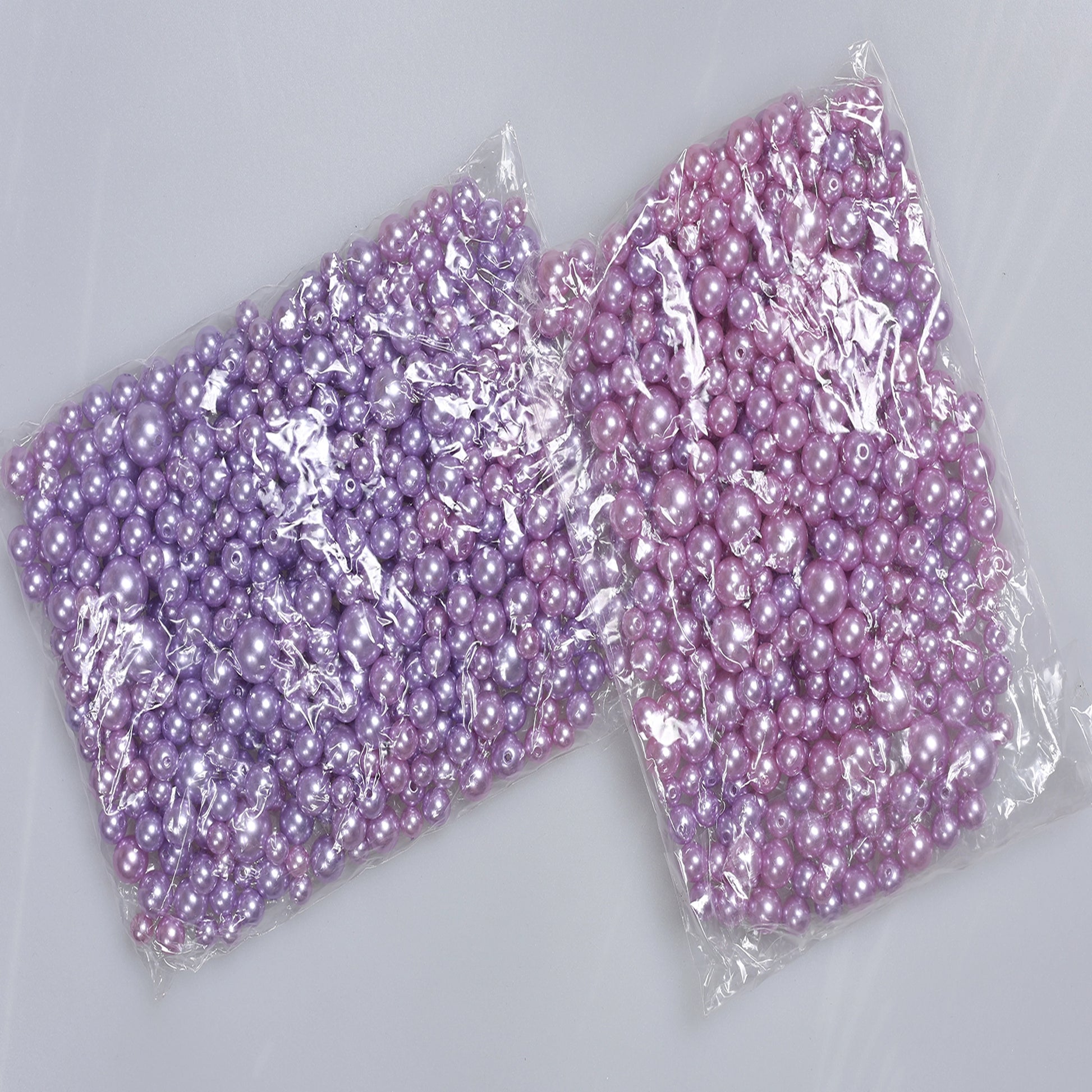 Perle de cusut mixte lila pachet 250 g - Ahura