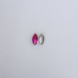 Piatră pentru cusut tip lacrimă 1.5x0.7 cm