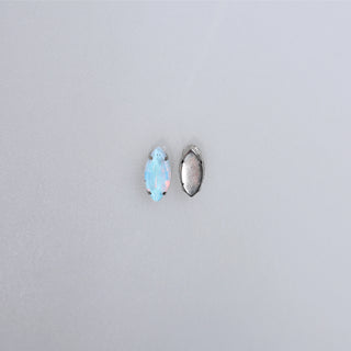 Piatră pentru cusut tip lacrimă 1.5x0.7 cm - Ahura