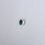 Piatră pentru cusut tip lacrimă 1.5x0.7 cm