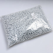 Perle de cusut 6 mm argintiu pachet 500 g - Ahura