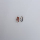 Piatră pentru cusut tip lacrimă 1.5x0.7 cm