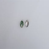 Piatră pentru cusut tip lacrimă 1.5x0.7 cm