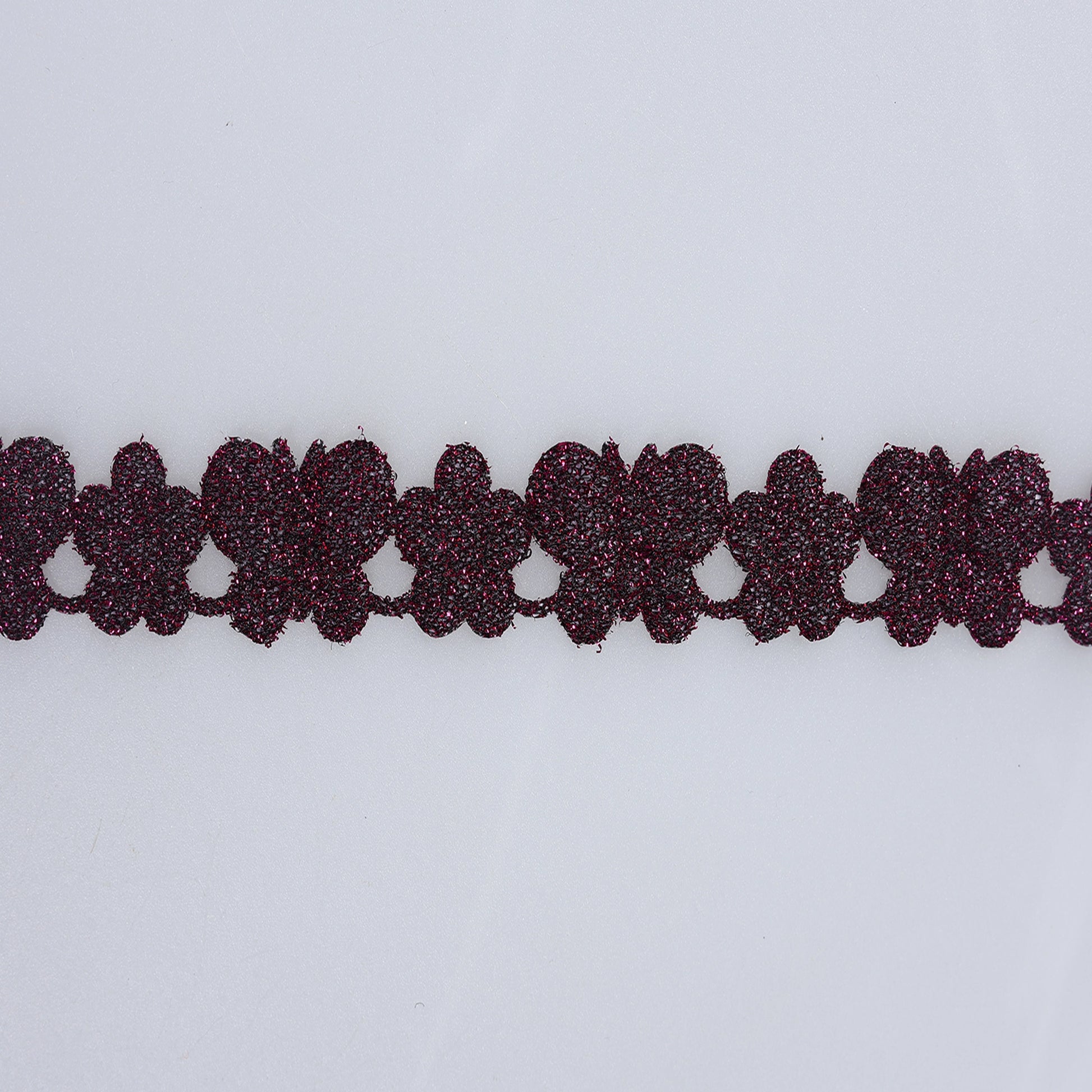 Banda Decorativa Flori Sclipici 2cm Rola 9m M1 - Ahura