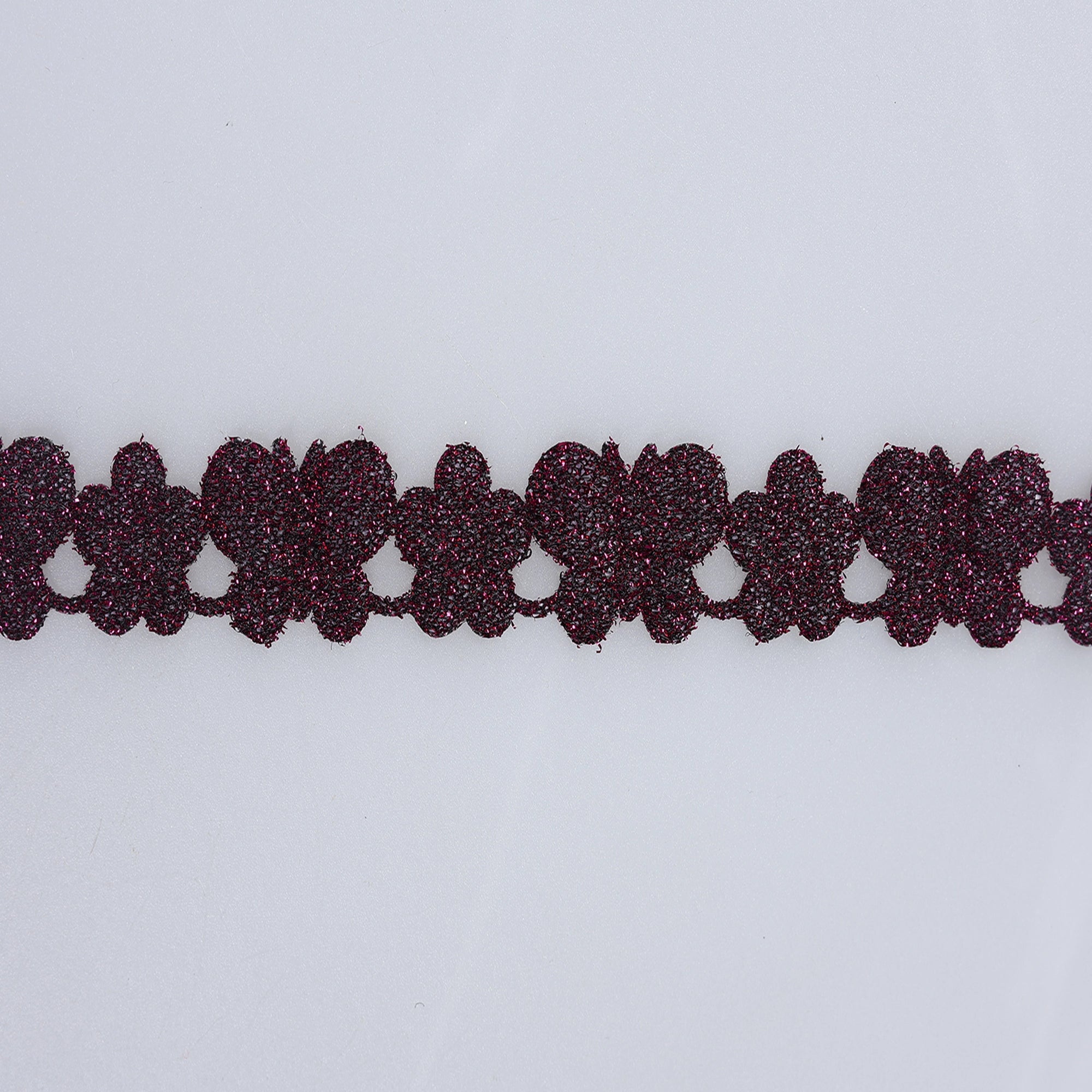 Banda Decorativa Flori Sclipici 2cm Rola 9m M1 - Ahura