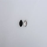 Piatră pentru cusut tip lacrimă 1.5x0.7 cm