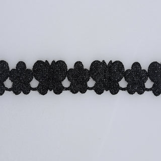 Banda Decorativa Flori Sclipici 2cm Rola 9m M1 - Ahura