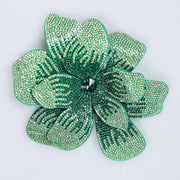 Floare Decorativă cu Cristale – 15 × 13 cm
