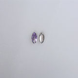 Piatră pentru cusut tip lacrimă 1.5x0.7 cm