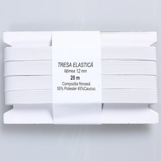 Elastic PREMIUM 12mm Rola 20m M199 - Ahura
