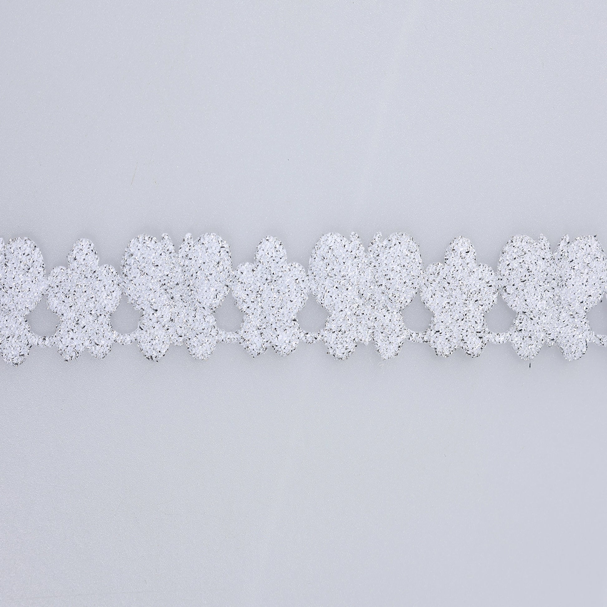 Banda Decorativa Flori Sclipici 2cm Rola 9m M1 - Ahura