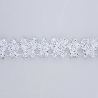 Banda Decorativa Flori Sclipici 2cm Rola 9m M1 - Ahura