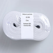 Set 10 Role Elastic 6mm, 5m/rola M202 - Ahura