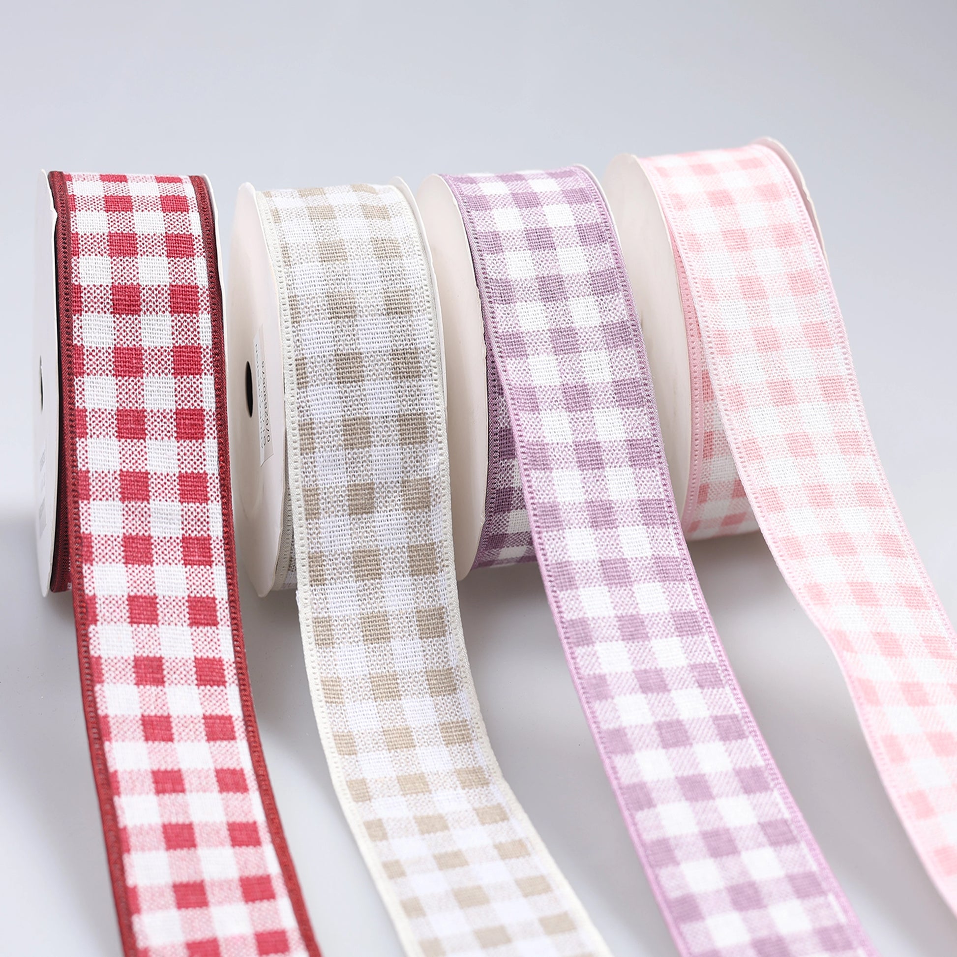 Bandă carouri gingham 4 cm gama de culori