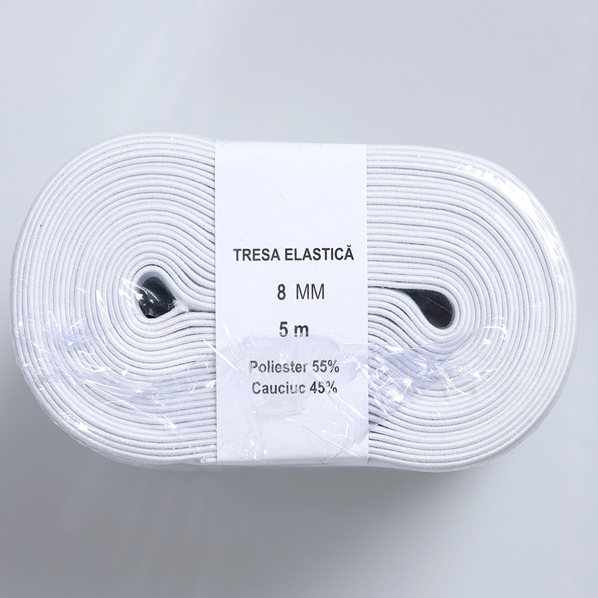 Set 10 Role Elastic 8mm, 5m/rola M204 - Ahura