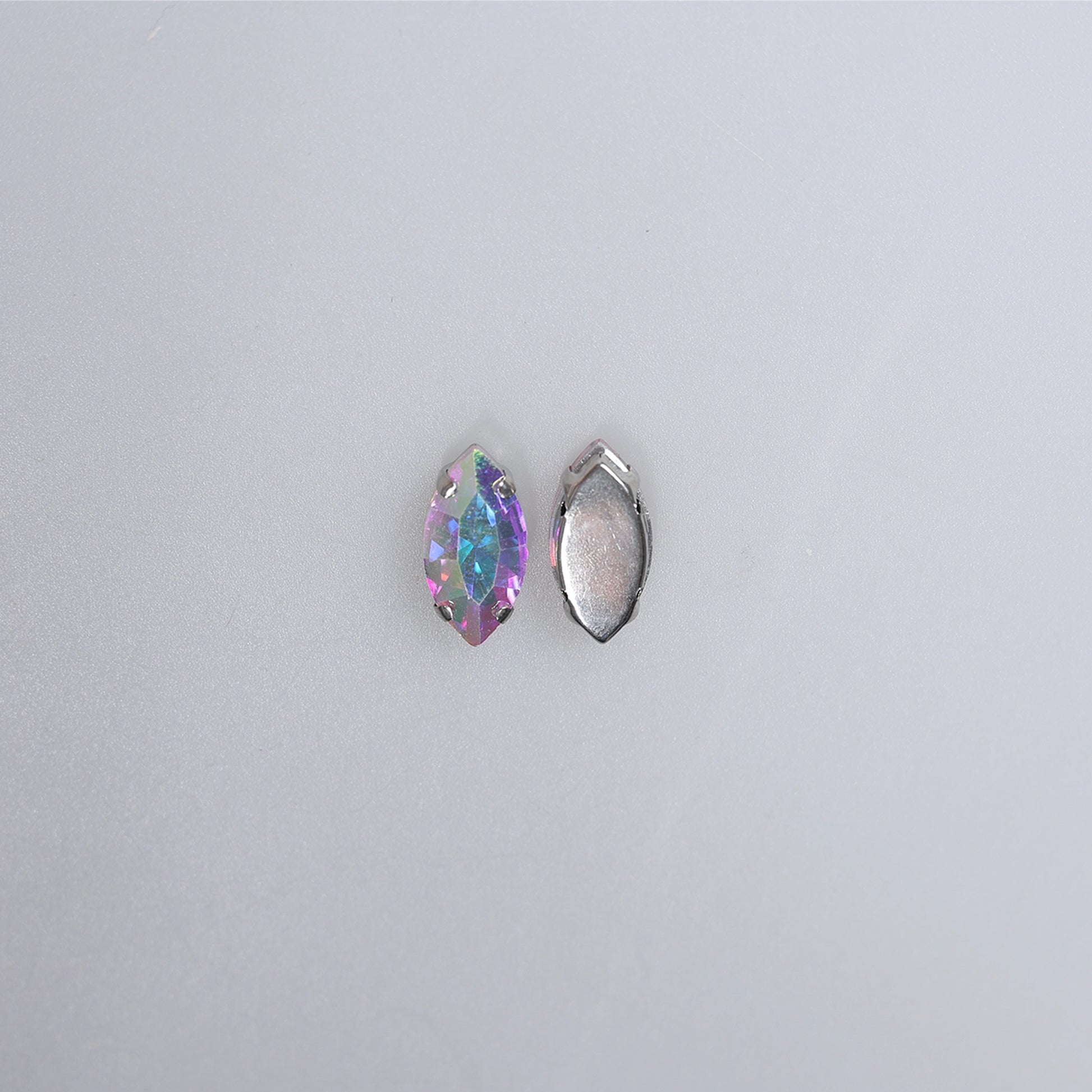 Piatră pentru cusut tip lacrimă 0.9x1.8 cm - Ahura