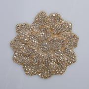 Floare Decorativă cu Cristale Lucrată Manual India – 15 cm