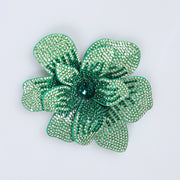Floare Decorativă cu Cristale – 11 × 11 cm