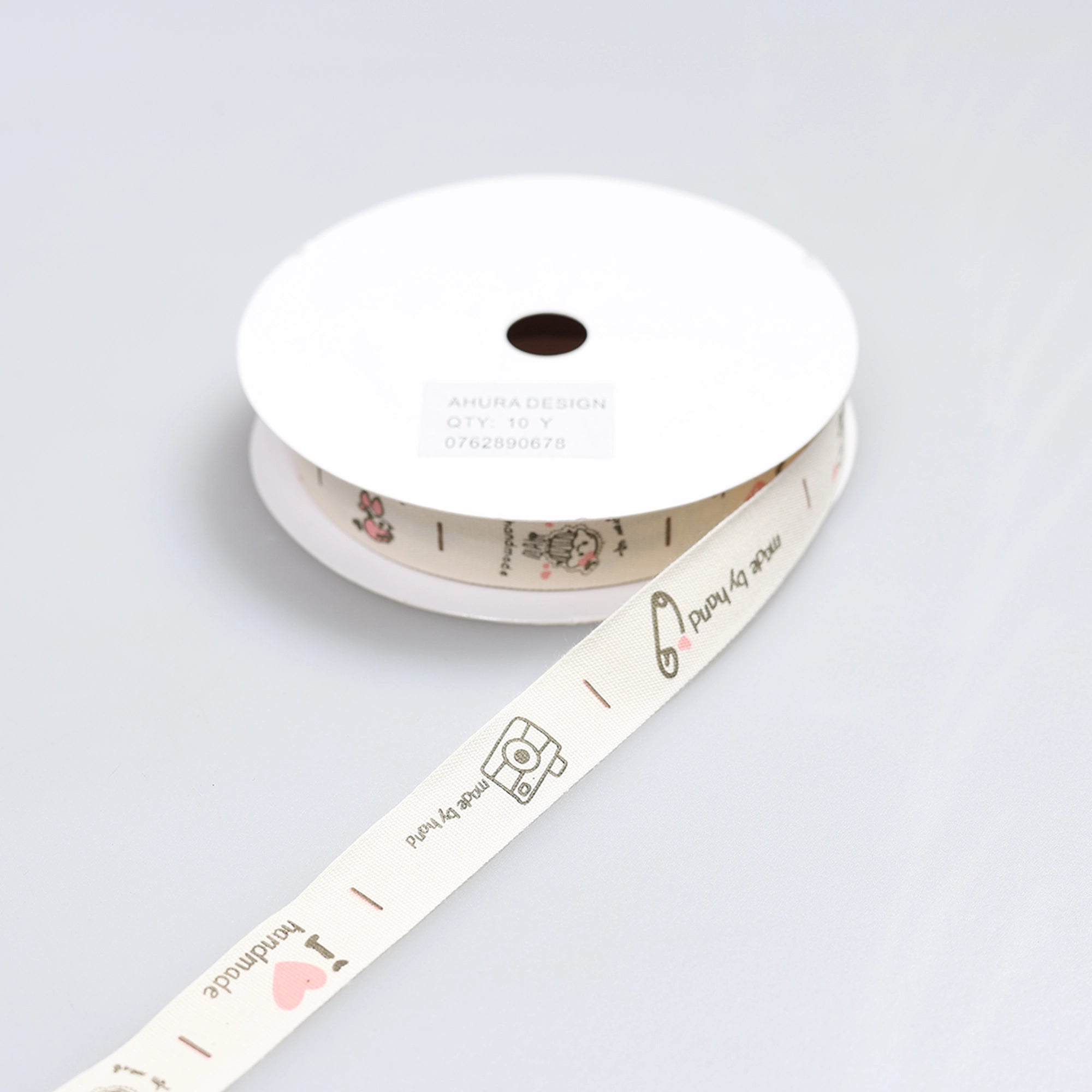 Banda Satinala cu Imprimeu 1.5cm Rola 9m M3 - Ahura