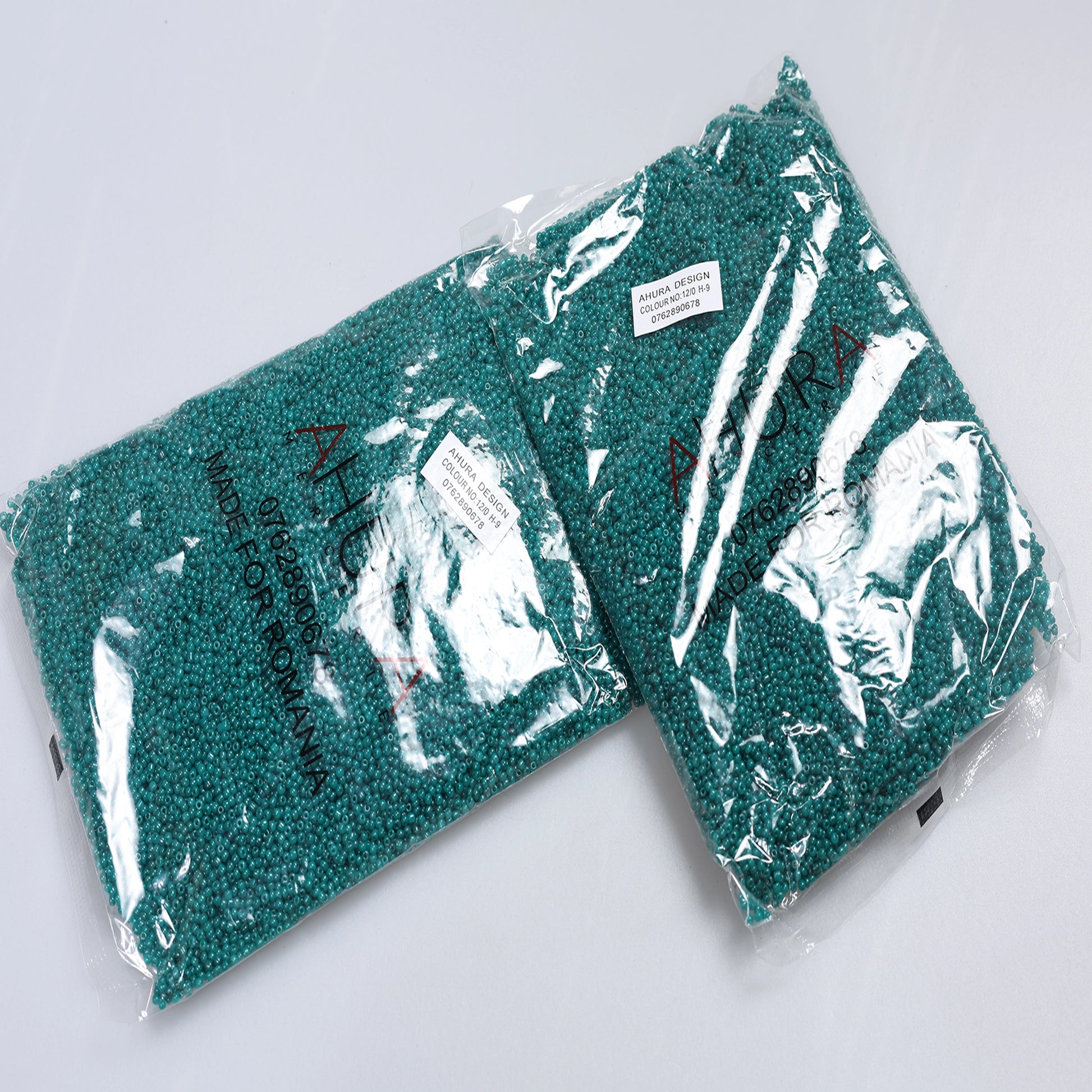 Mărgele de nisip 1,9 mm verde marin - Ahura