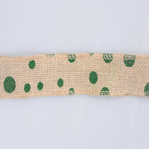 Banda din Iuta cu Buline 4cm Rola 4.5m M1 - Ahura